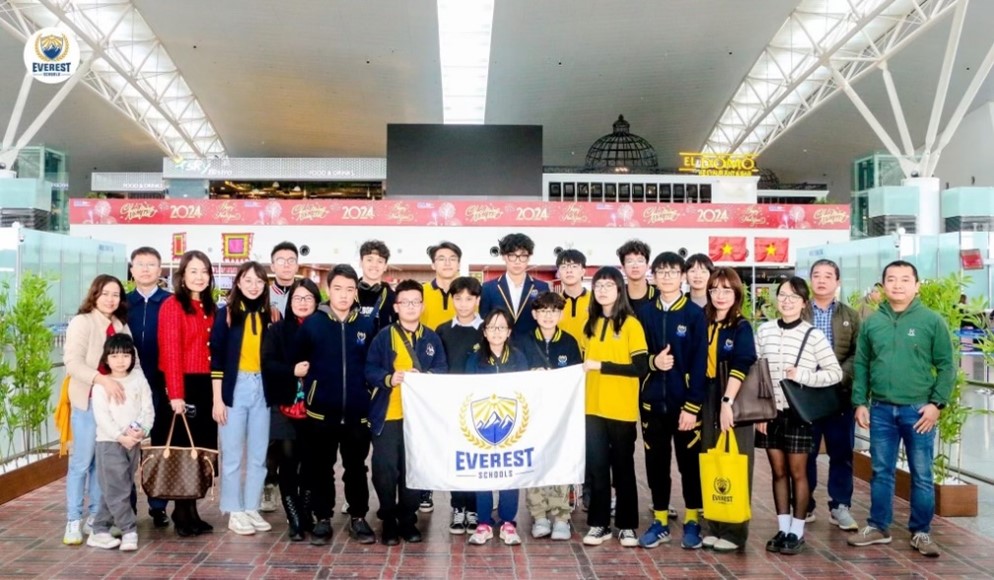 Đoàn trường Everest chuẩn bị lên đường tham dự ASEP