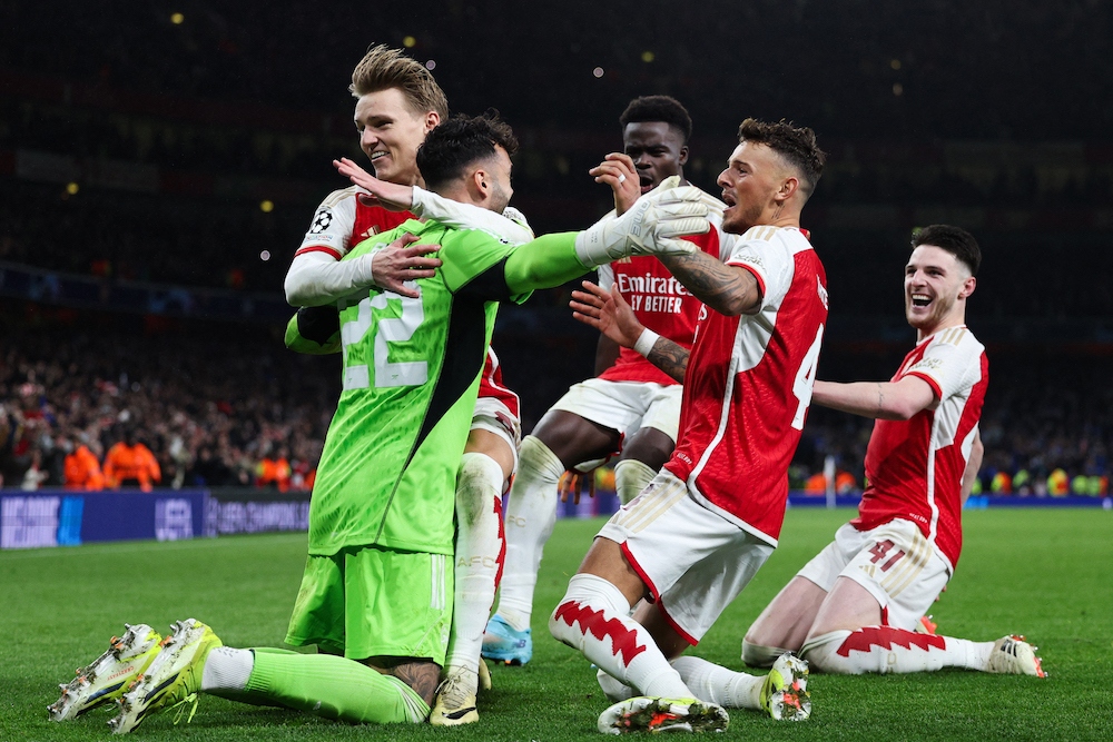 Arsenal đã chứng tỏ sự bản lĩnh của đội bóng lớn tại sân chơi châu Âu