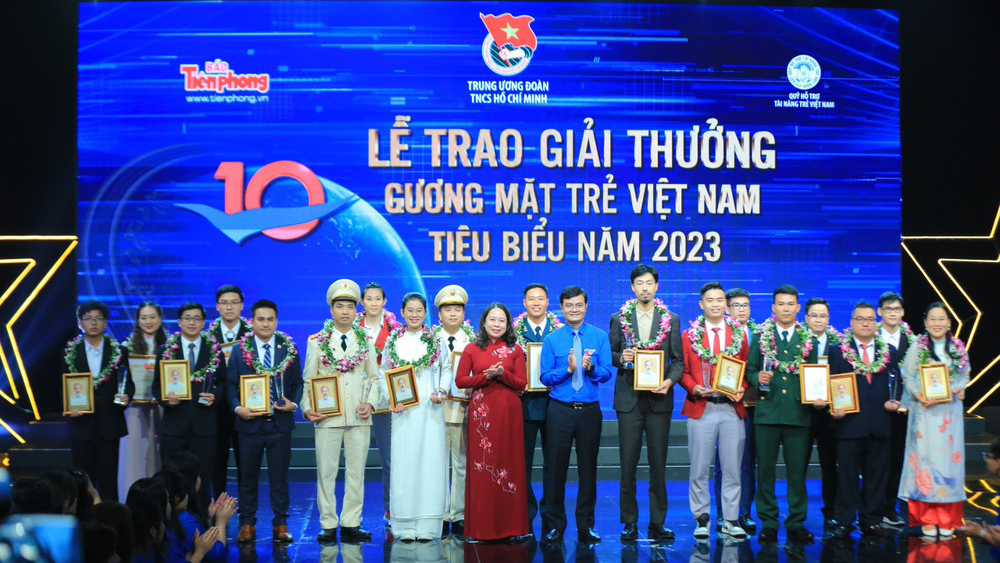 Gương mặt trẻ Việt Nam tiêu biểu 2023: "Thanh xuân rực rỡ là bệ phóng cho Tổ quốc tươi đẹp"