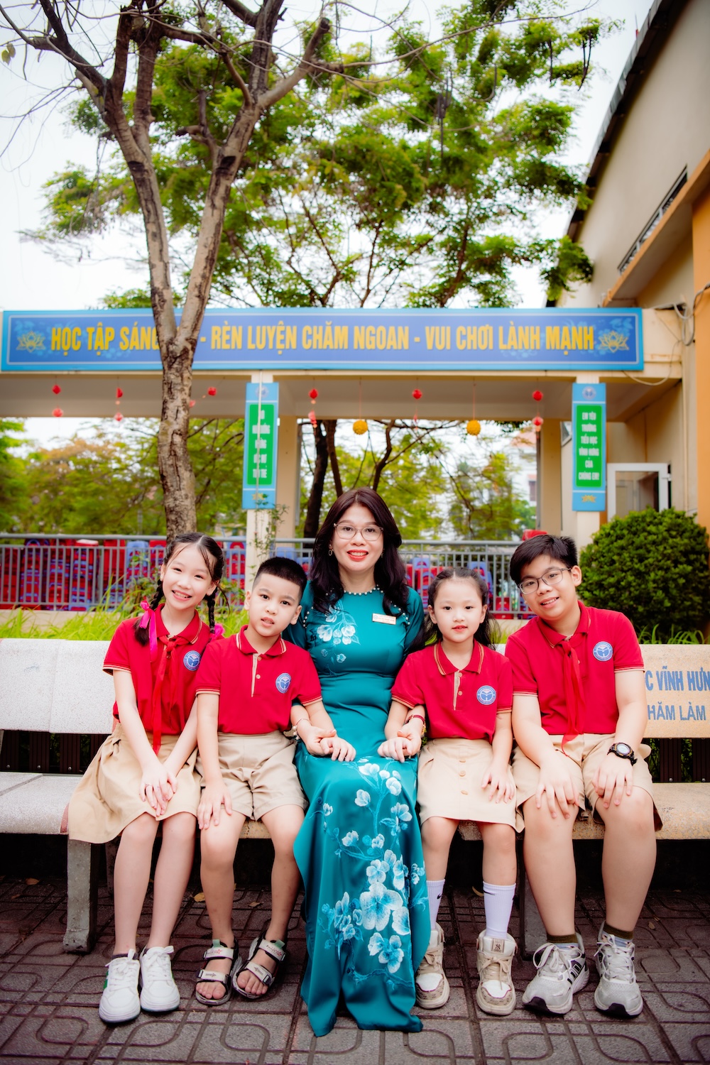 Nhà giáo Bùi Thị Thanh Hằng khẳng định, học sinh trường Tiểu học Vĩnh Hưng đã tích cực hưởng ứng cuộc thi 