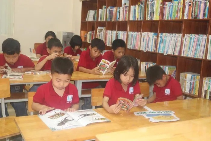 Một lớp học nhỏ ở Làng trẻ em SOS Thái Bình. Ảnh: Làng trẻ em SOS Việt Nam