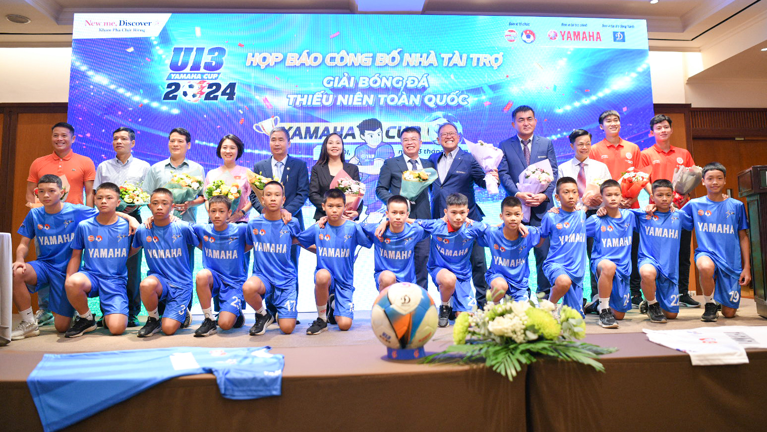 Khởi động Giải Bóng đá U13 toàn quốc Yamaha Cup