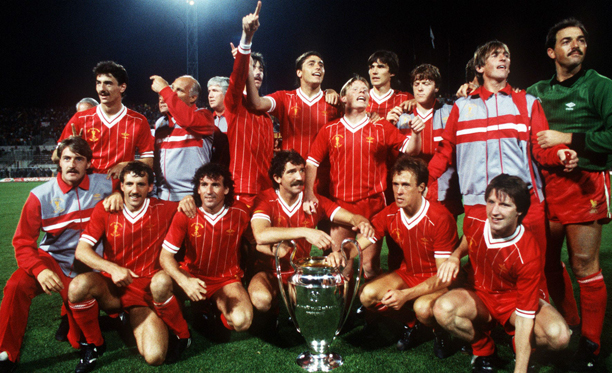Mẫu áo mà Liverpool từng sử dụng ở mùa giải 1983-84