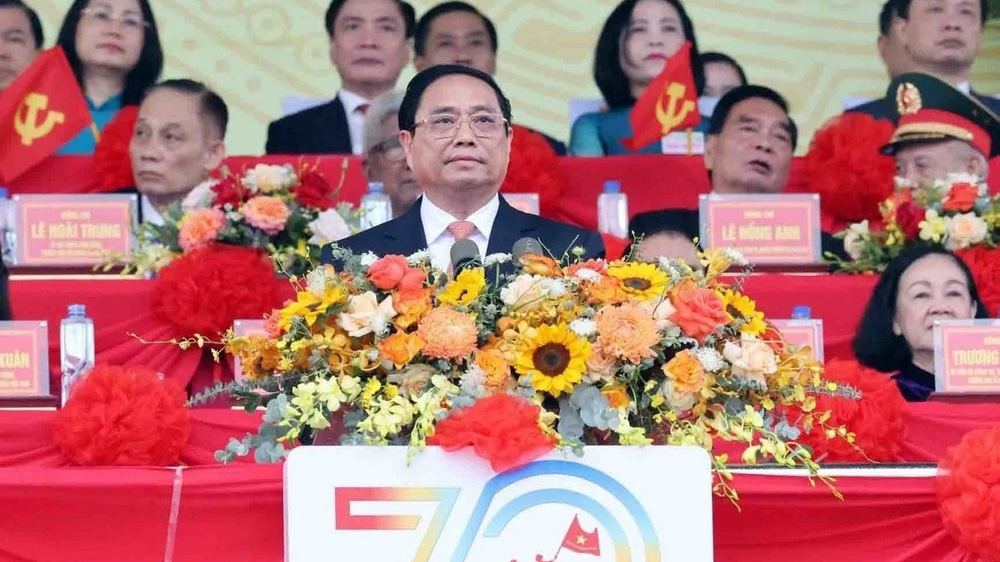 Thủ tướng Phạm Minh Chính: "Khắc ghi và biết ơn công lao to lớn của các bậc tiền bối, các anh hùng liệt sĩ"