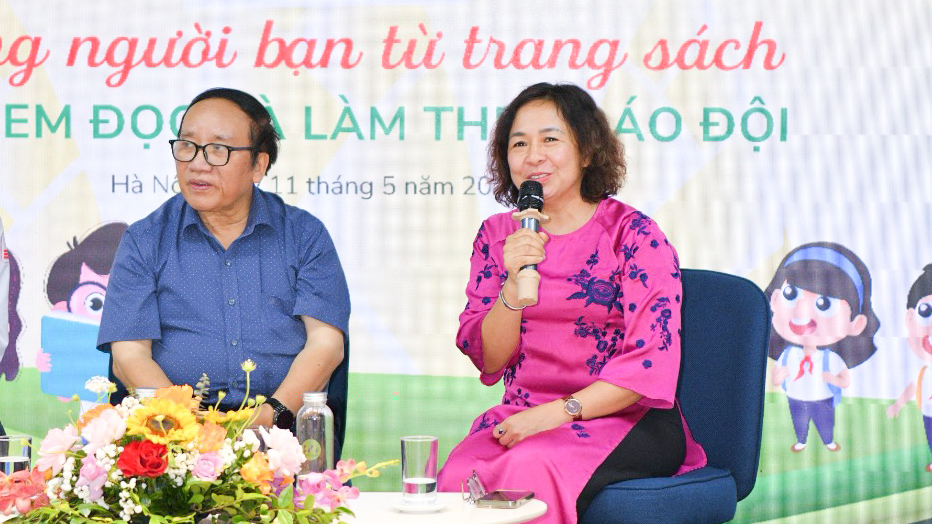 Nhà báo Đỗ Thanh Bình chia sẻ vể các ấn phẩm của báo TNTP&NĐ và phong trào 