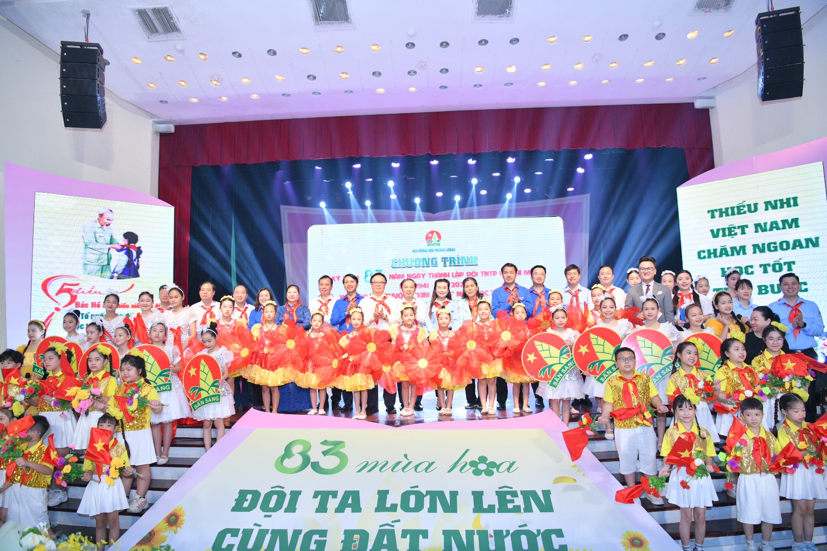 Lễ Kỷ niệm 83 năm Thành lập Đội TNTP Hồ Chí Minh.