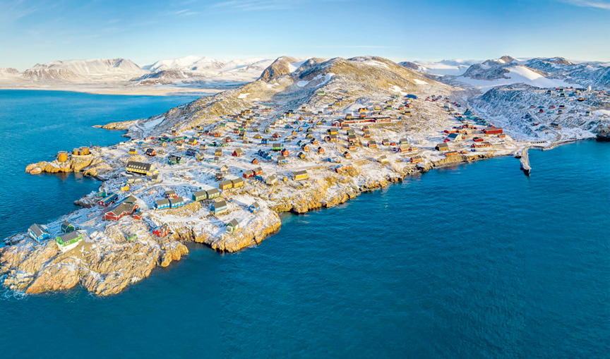 Greenland là hòn đảo lớn nhất thế giới.