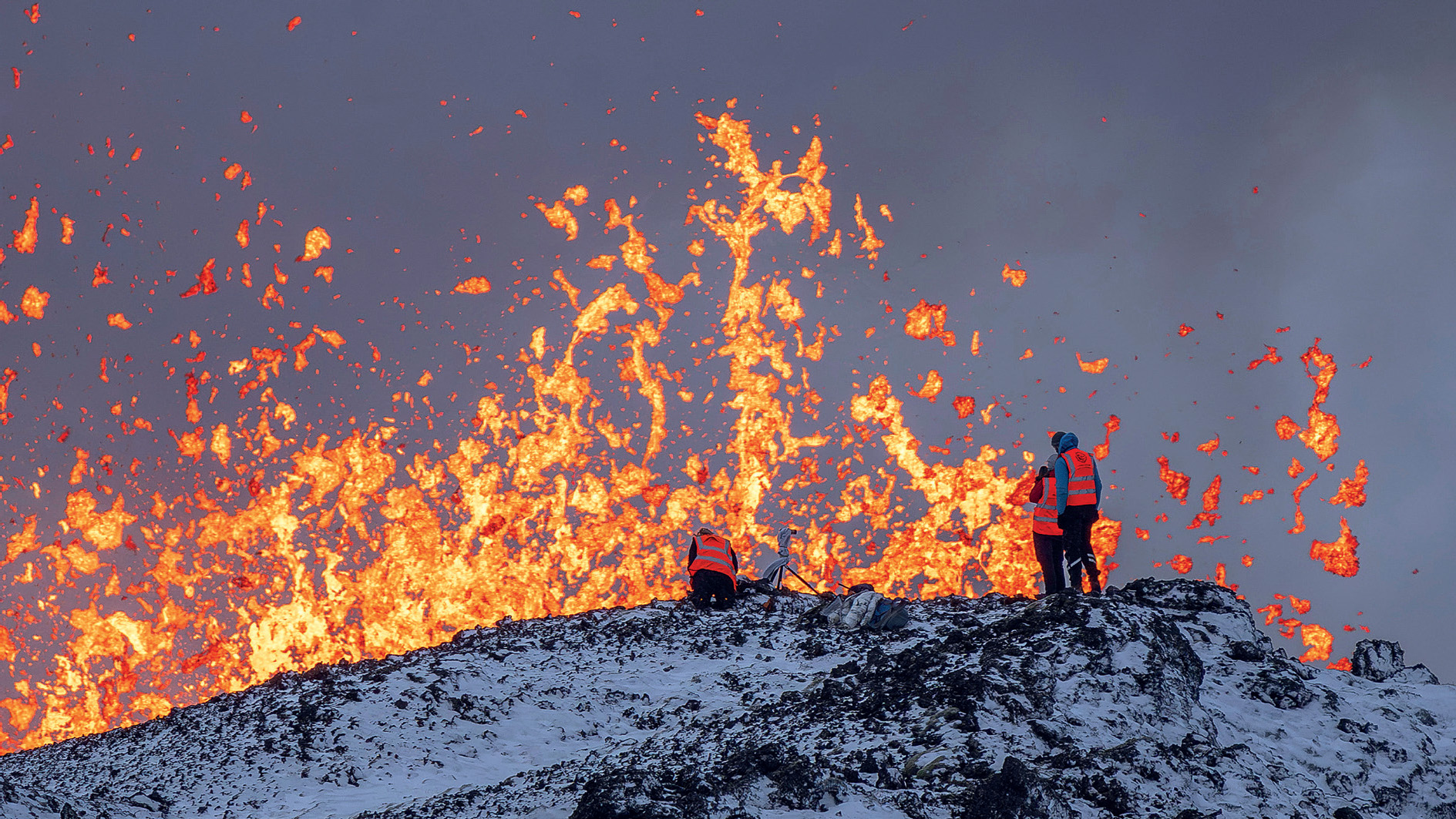 Iceland là hòn đảo núi lửa
lớn nhất thế giới.