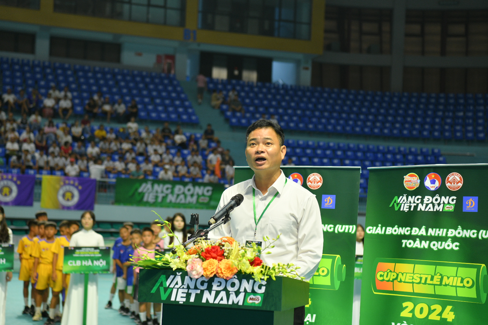 Giám đốc Sở VHTT&DL Bắc Giang Trương Quang Hải phát biểu tại Lễ Khai mạc.