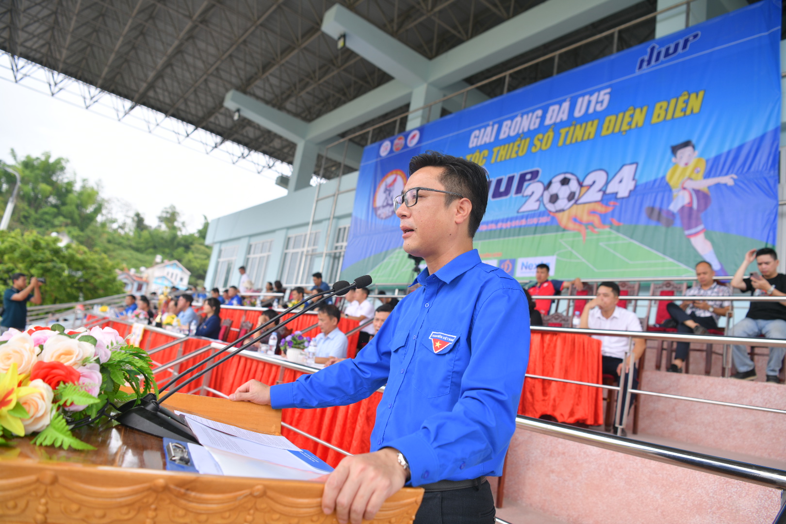 Bí thư Tỉnh đoàn Đặng Thành Huy chia sẻ, giải đấu sẽ góp phần tạo tình đoàn kết giữa các dân tộc trên địa bàn tỉnh Điện Biên.