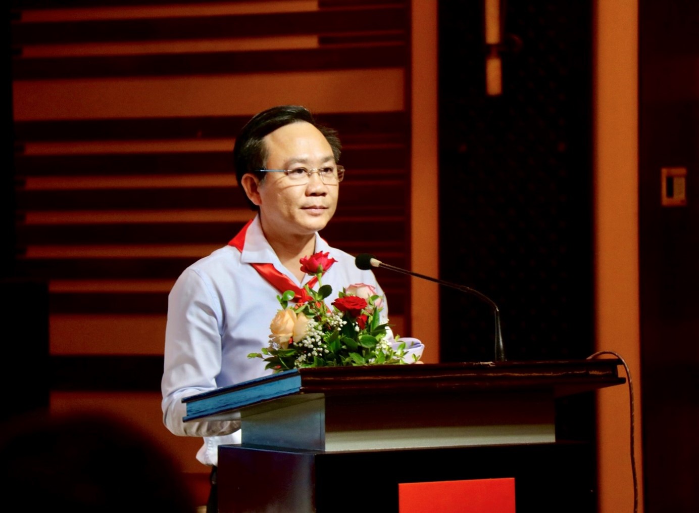 Phó Chủ tịch UBND tỉnh Quảng Bình Hoàng Xuân Tân phát biểu kết luận tổng kết hội nghị