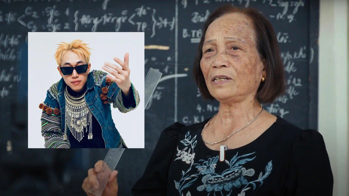 Cô giáo Ngô Thúy Trình dạy văn vào MV mới của Double2T