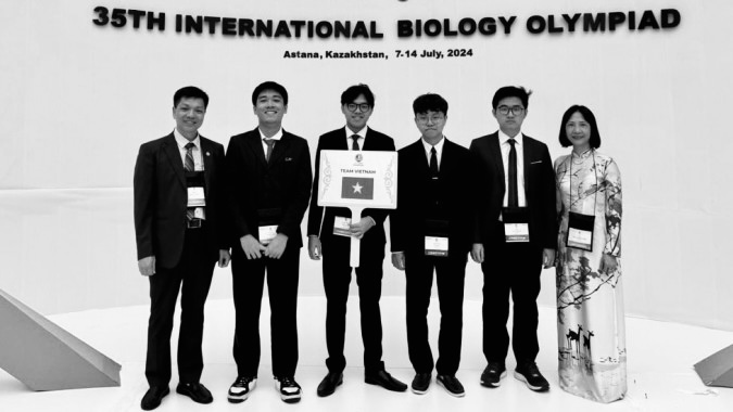 Đội tuyển Việt Nam đoạt 3 HCV Olympic Sinh học Quốc tế