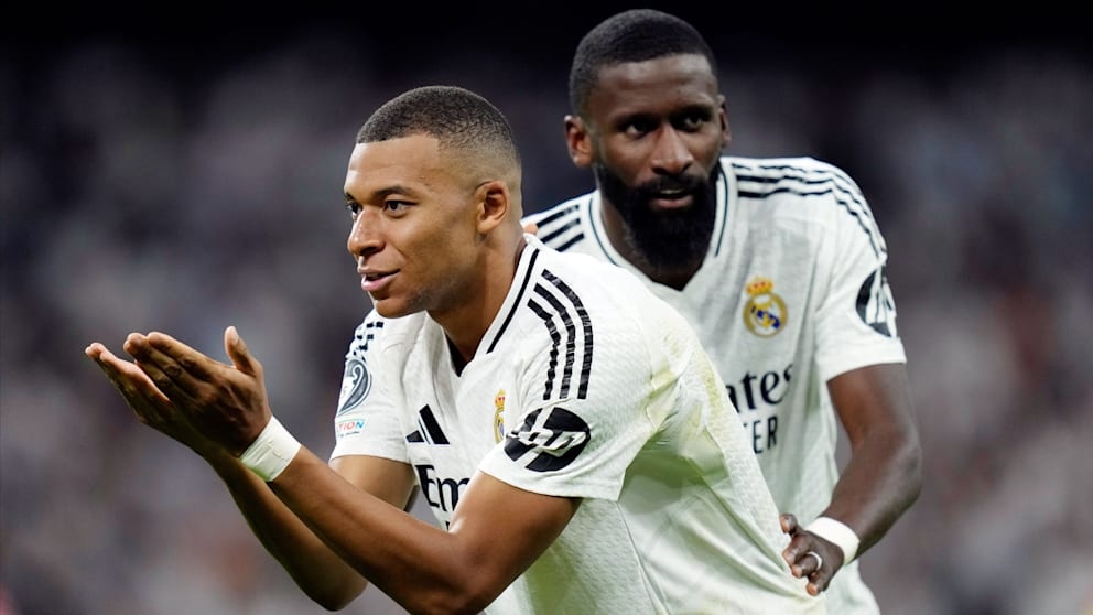 Mbappe "mở tài khoản" ghi bàn ở Cup C1 trong màu áo Real Madrid