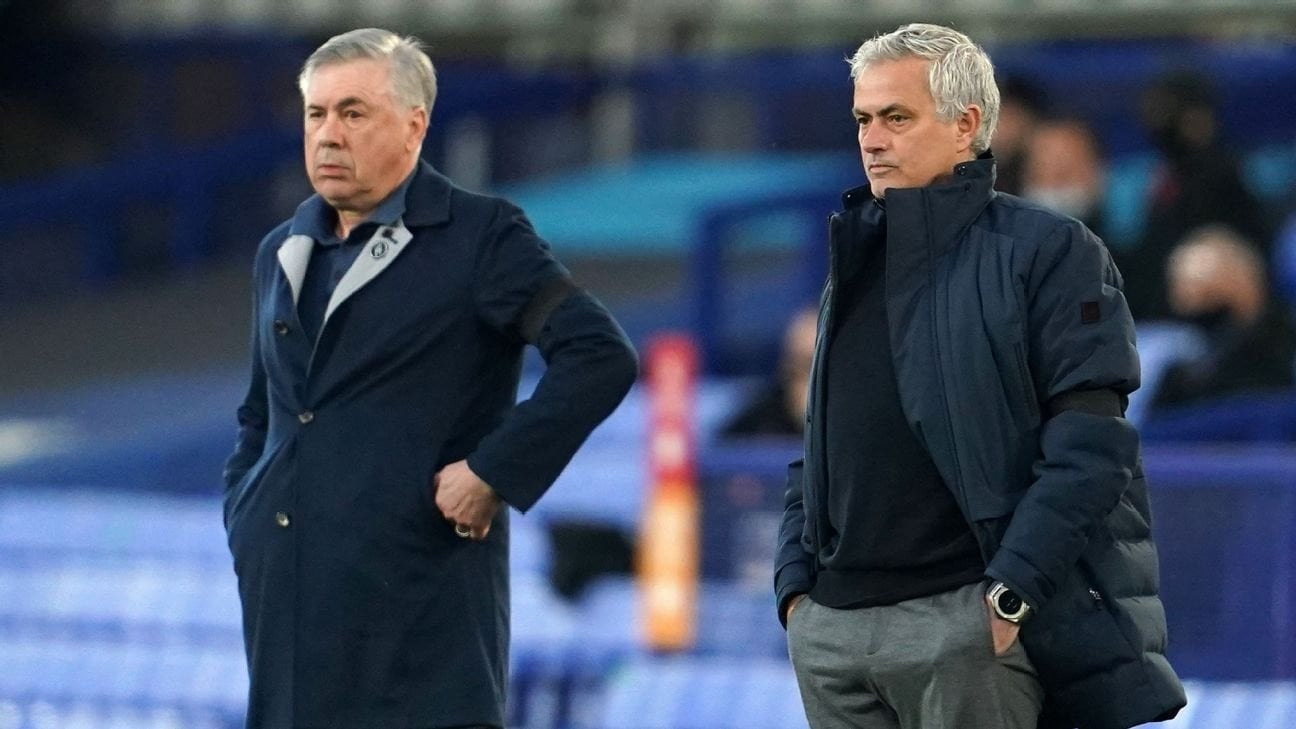 Carlo Ancelotti vượt xa Jose Mourinho về mặt thành tích tại đấu trường cấp châu lục