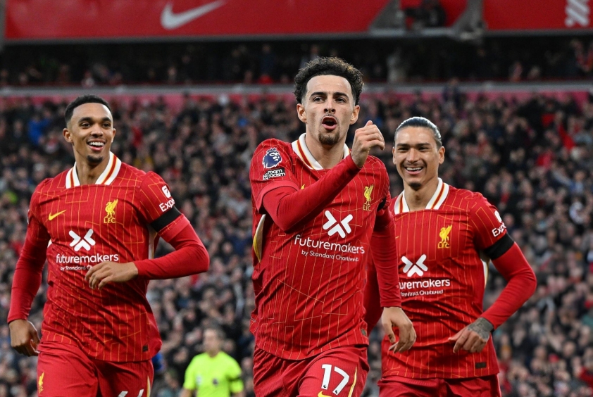 Liverpool giành chiến thắng thuyết phục trước Chelsea