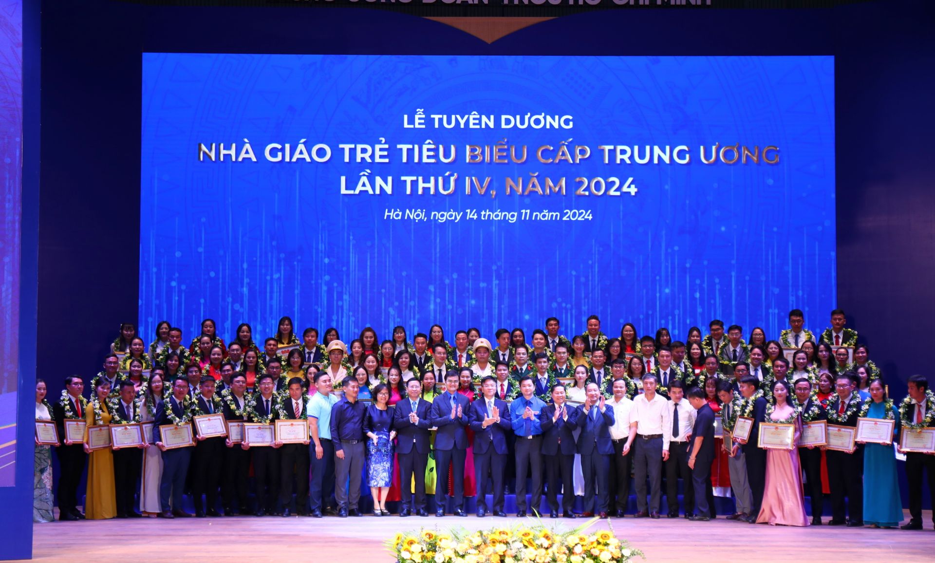 Tuyên dương 99 “Nhà giáo trẻ tiêu biểu” cấp Trung ương lần thứ IV - năm 2024