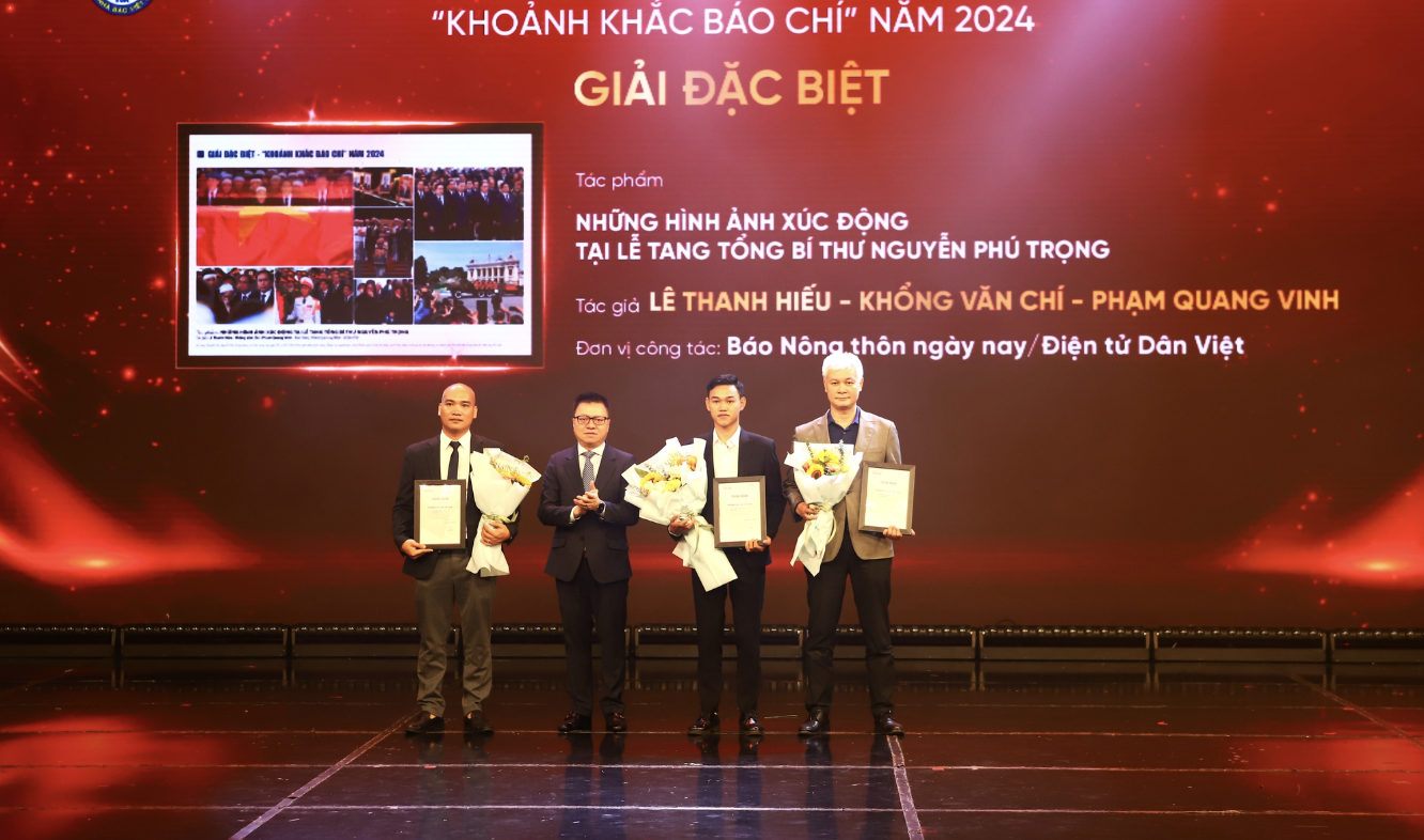 Đặc biệt, năm 2024 ghi nhận 1 giải Đặc biệt cho nhóm tác giả có tác phẩm xuất sắc nhất.