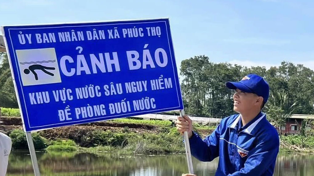 Lập bản đồ phòng chống đuối nước và cảnh báo giúp trẻ em an toàn