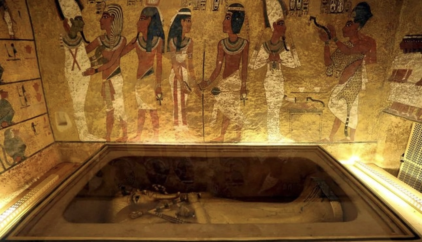 Hầm chôn cất của Vua Tutankhamun, gần Luxor, Ai Cập.