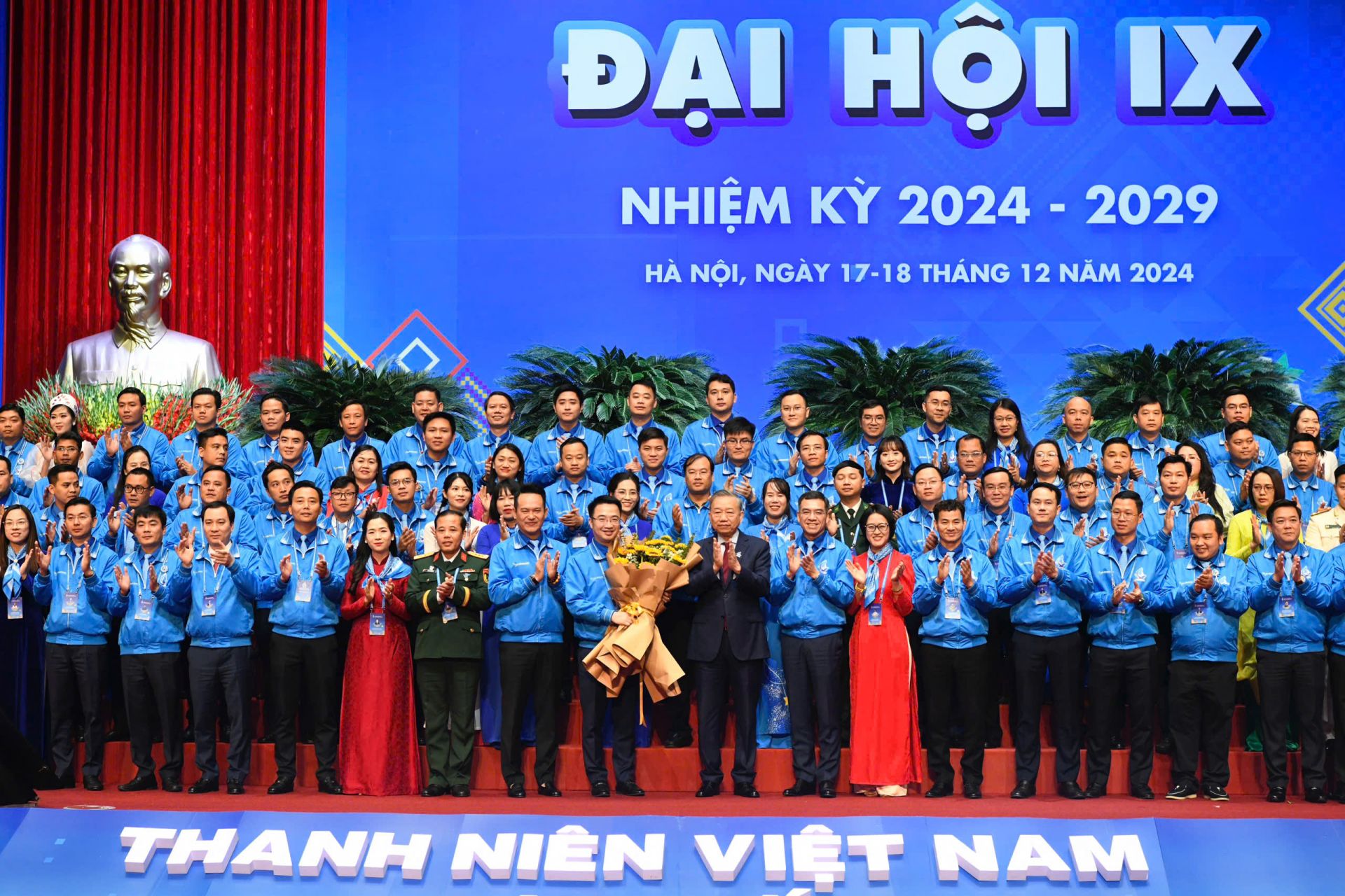 Tổng Bí thư chúc mừng Ban Chấp hành Hội LHTN  Việt Nam nhiệm kỳ 2024-2029