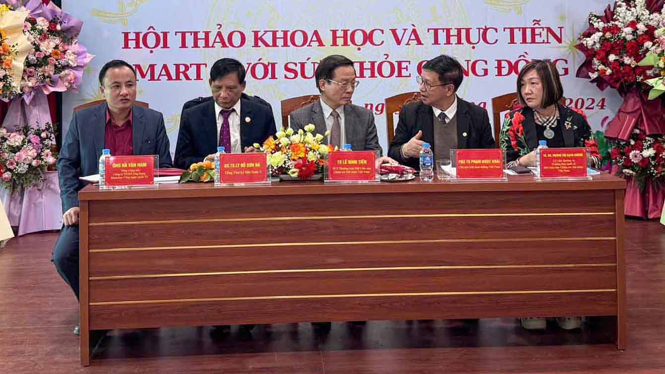 Hội thảo Khoa học và thực tiễn Smart A với sức khỏe cộng đồng