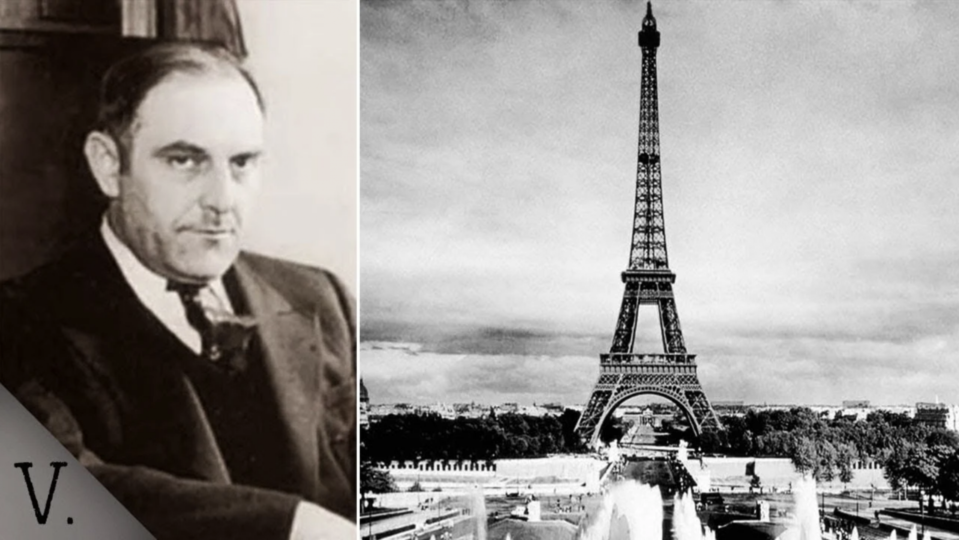 Victor V. Miller, kẻ đã từng rao bán tháp Eiffel làm phế liệu. 