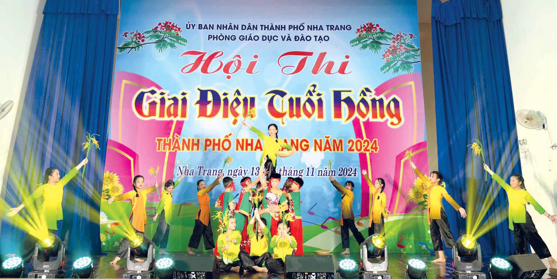 Tiết mục ấn tượng của trường TH Vĩnh Trường được trao giải C trong Hội thi “Giai điệu tuổi hồng” thành phố Nha Trang năm 2024