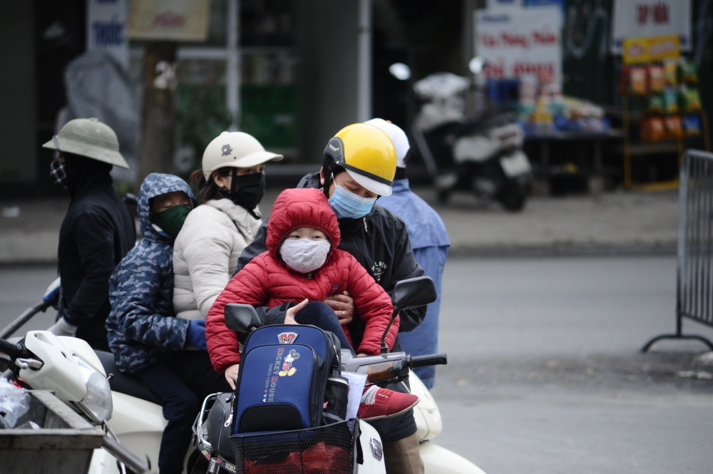 Miền Bắc trời rét, nhiệt độ chênh lệch lớn giữa ngày và đêm