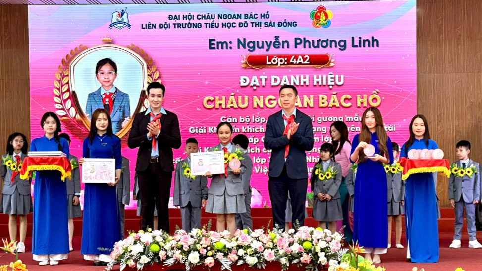 95 tấm gương đội viên, thiếu nhi tiêu biểu được tuyên dương "Cháu ngoan Bác Hồ"