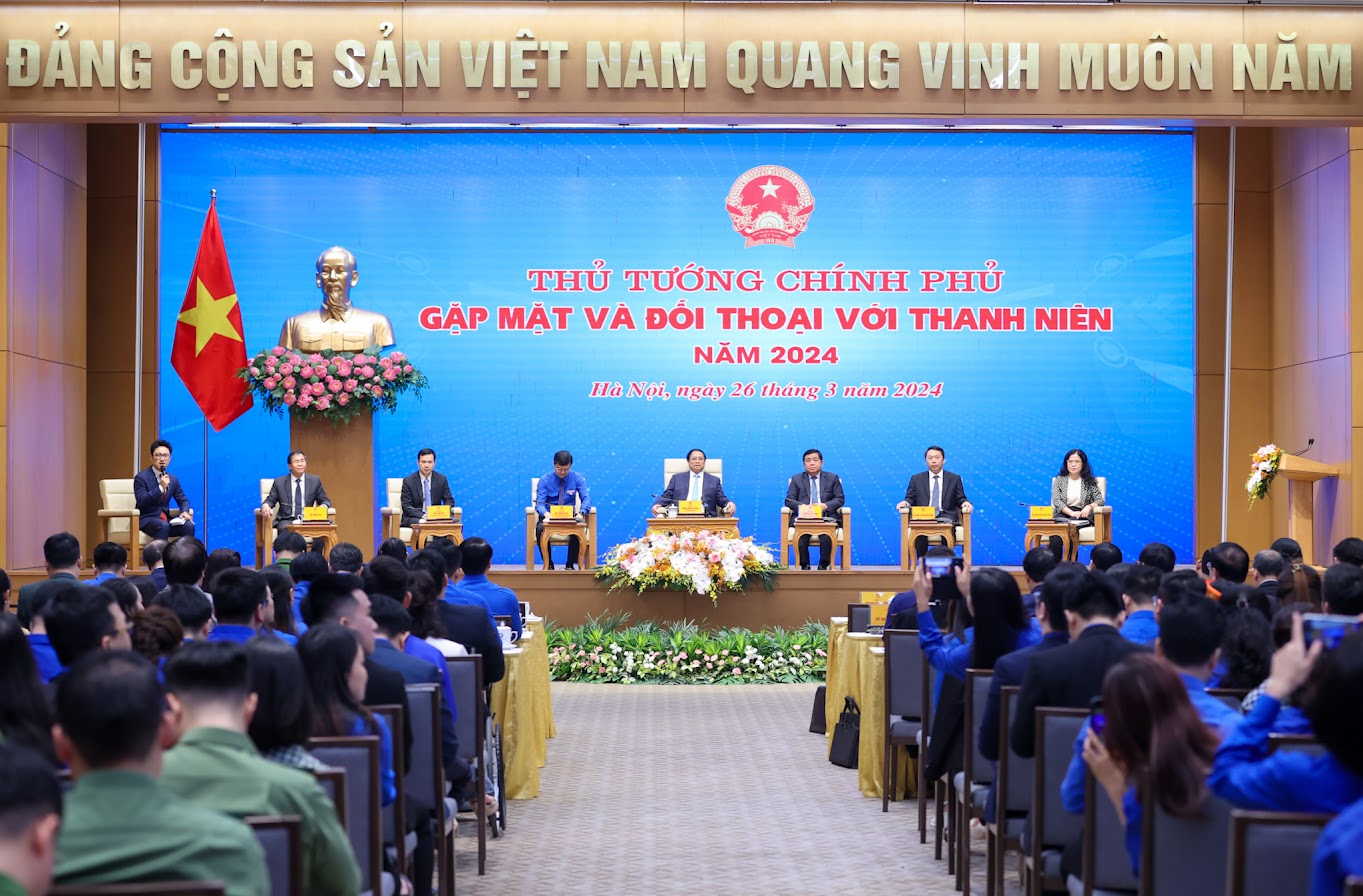 Thủ tướng Chính phủ gặp mặt, đối thoại với thanh niên năm 2024