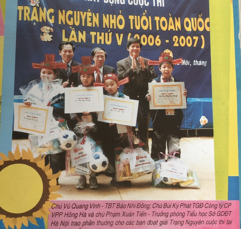 Chung kết và lễ trao giải ngày hội Trạng Nguyên nhỏ tuổi, Viết chữ đẹp “Nét chữ-Nết người” toàn quốc lần thứ V, năm học 2006-2007 Chung kết và lễ trao giải ngày hội Trạng Nguyên nhỏ tuổi, Viết chữ đẹp “Nét chữ-Nết người” toàn quốc lần thứ V, năm học 2006-2007