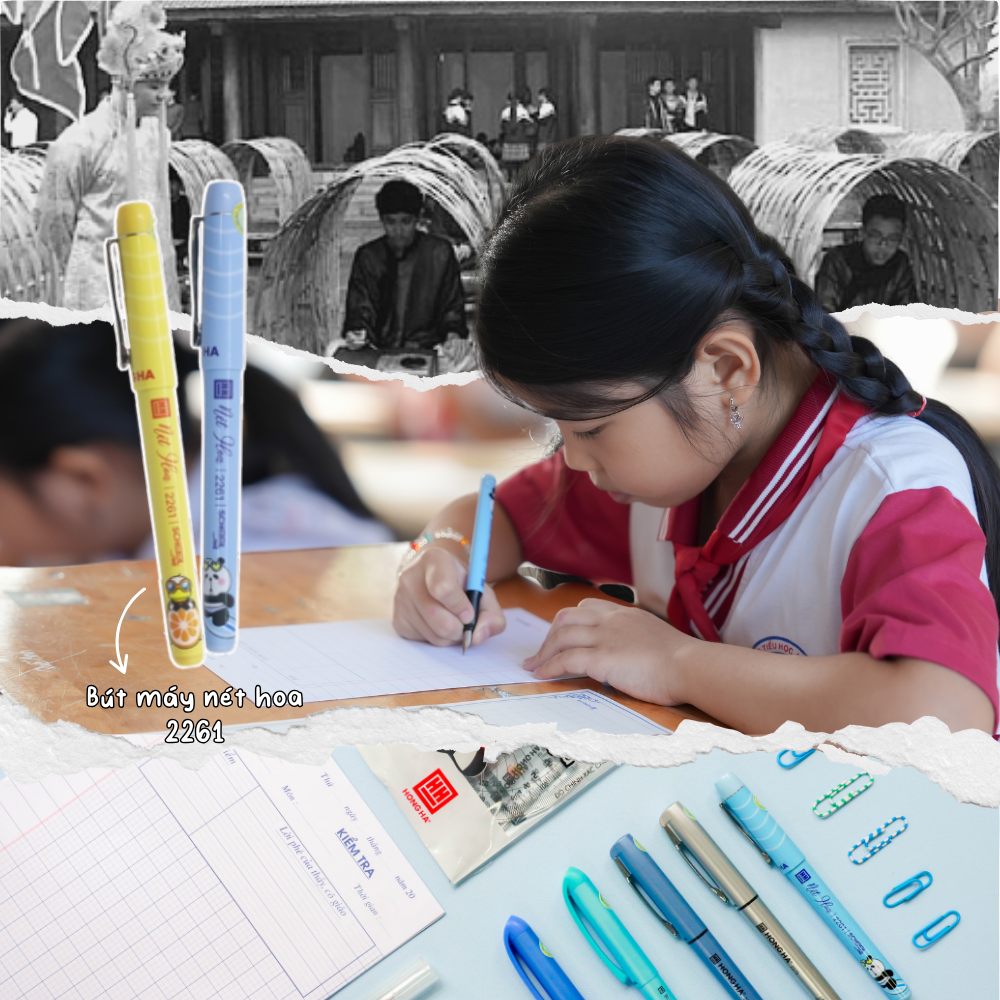 Sản phẩm bút máy nét hoa 2261 – Sử dụng trong Chung kết Viết chữ đẹp toàn quốc năm học 2024-2025 Sản phẩm bút máy nét hoa 2261 – Sử dụng trong Chung kết Viết chữ đẹp toàn quốc năm học 2024-2025