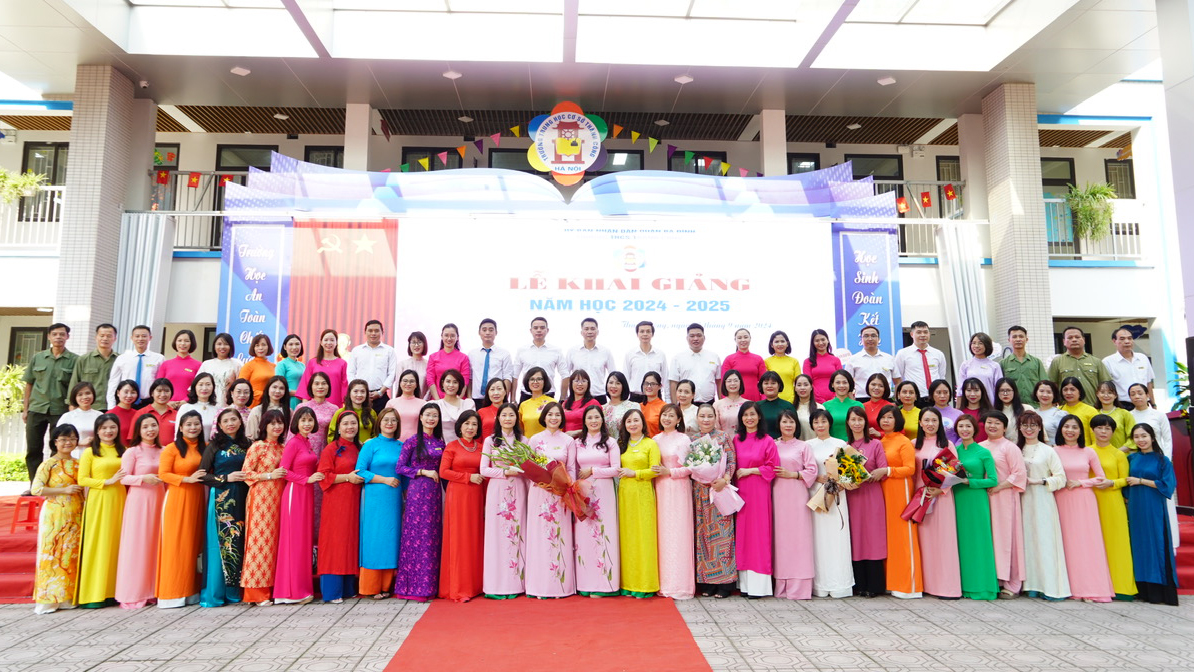 Trường THCS Thành Công - Phát huy truyền thống, vững bước tương lai