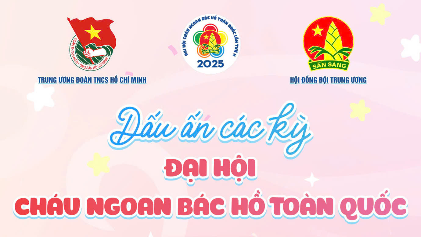 Dấu ấn các kỳ đại hội - Hành trình tự hào của Cháu ngoan Bác Hồ toàn quốc