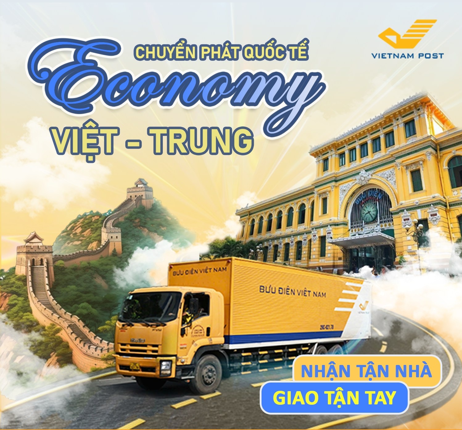 Dịch vụ chuyển phát quốc tế Economy tuyến Việt Nam - Trung Quốc Dịch vụ chuyển phát quốc tế Economy tuyến Việt Nam - Trung Quốc