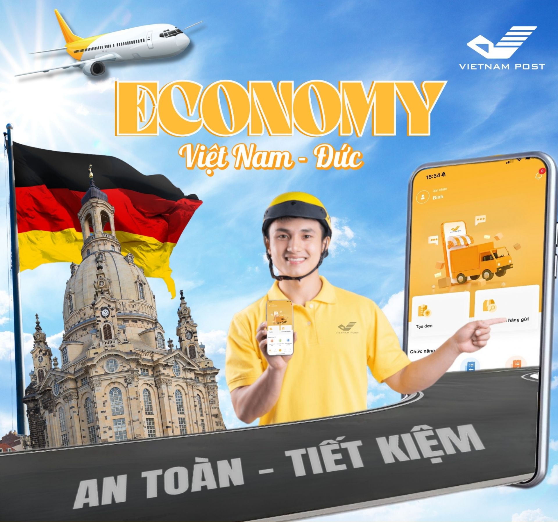 Dịch vụ chuyển phát quốc tế Economy tuyến Việt Nam - Đức Dịch vụ chuyển phát quốc tế Economy tuyến Việt Nam - Đức