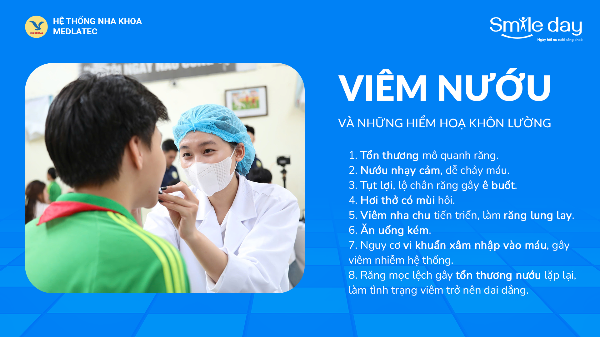 Cẩn trọng những hệ lụy khôn lường do viêm nướu gây ra Cẩn trọng những hệ lụy khôn lường do viêm nướu gây ra