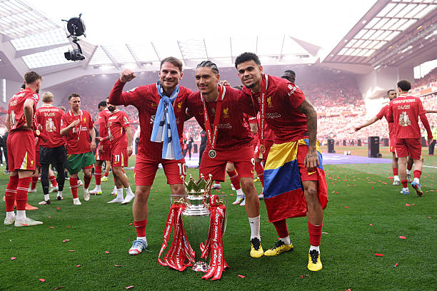 Đây là chức vô địch bóng đá Anh lần thứ 20 của Liverpool. Họ đã cân bằng kỉ lục của Man Utd.
