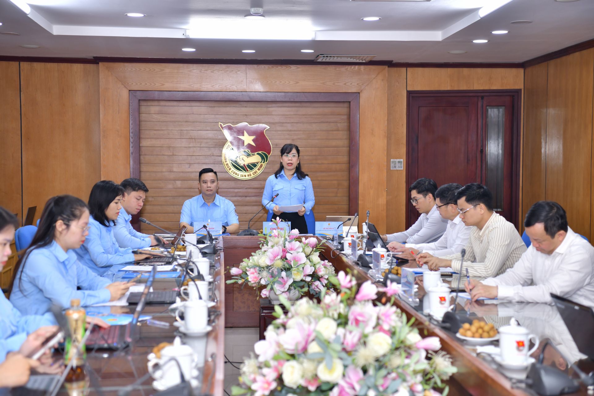 Hội thảo có sự tham dự của những anh chị làm công tác Đội và chuyên gia về giáo dục