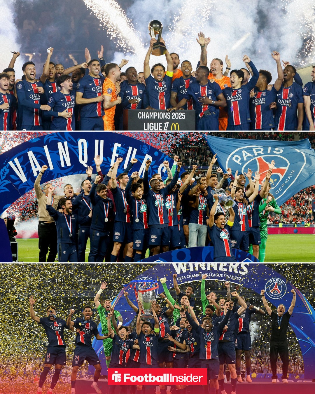 Cú ăn ba lịch sử của PSG Cú ăn ba lịch sử của PSG