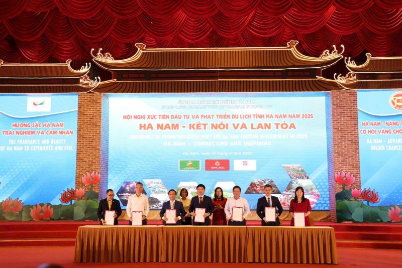 Hà Nam đã ký kết biên bản hợp tác chiến lược với các Sở Văn hóa – Thể thao – Du lịch tỉnh Quảng Bình, Phú Thọ, Tuyên Quang, Bắc Giang