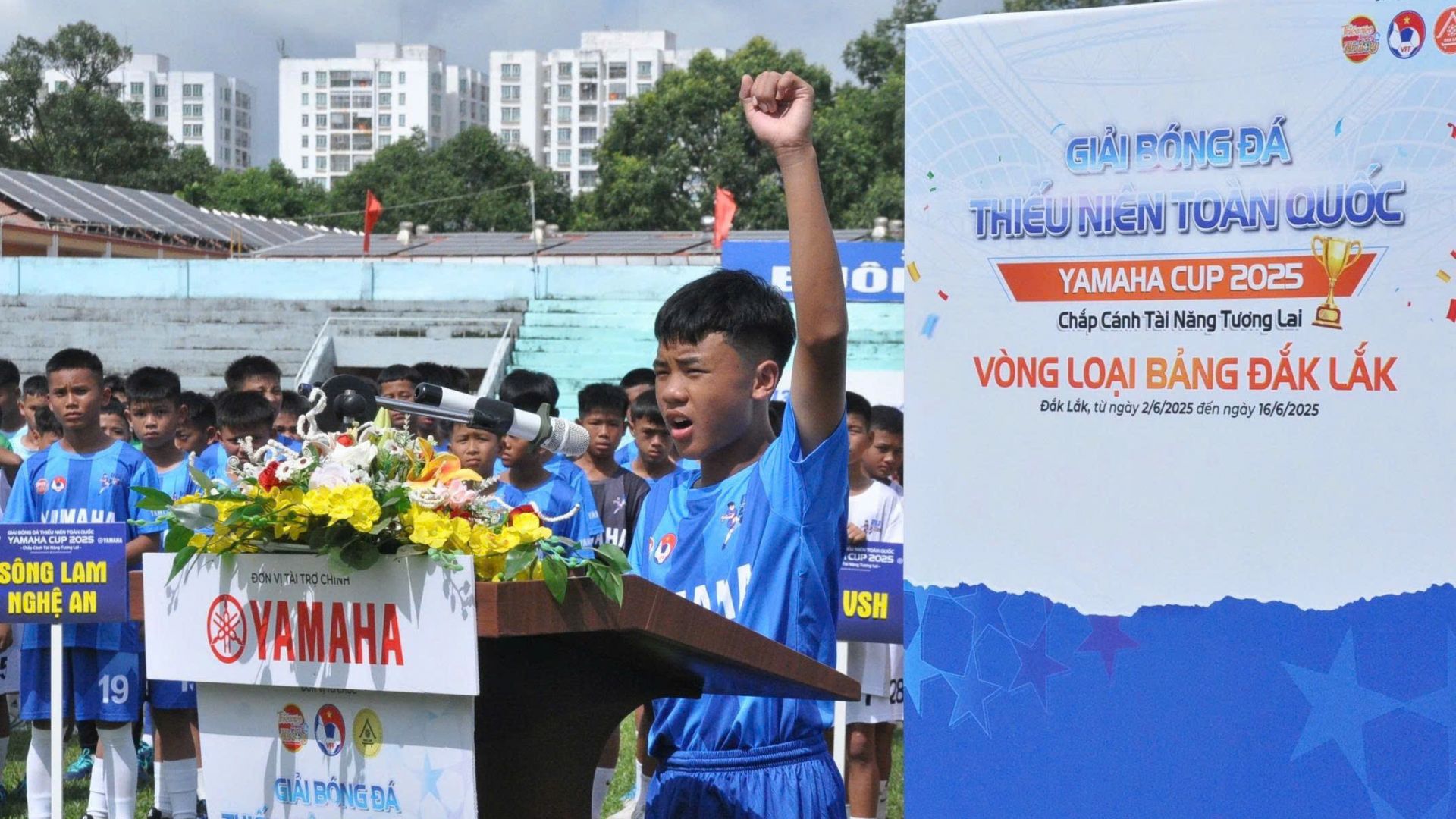 Khởi tranh vòng loại Giải bóng đá U13 toàn quốc tại Bảng Đắk Lắk