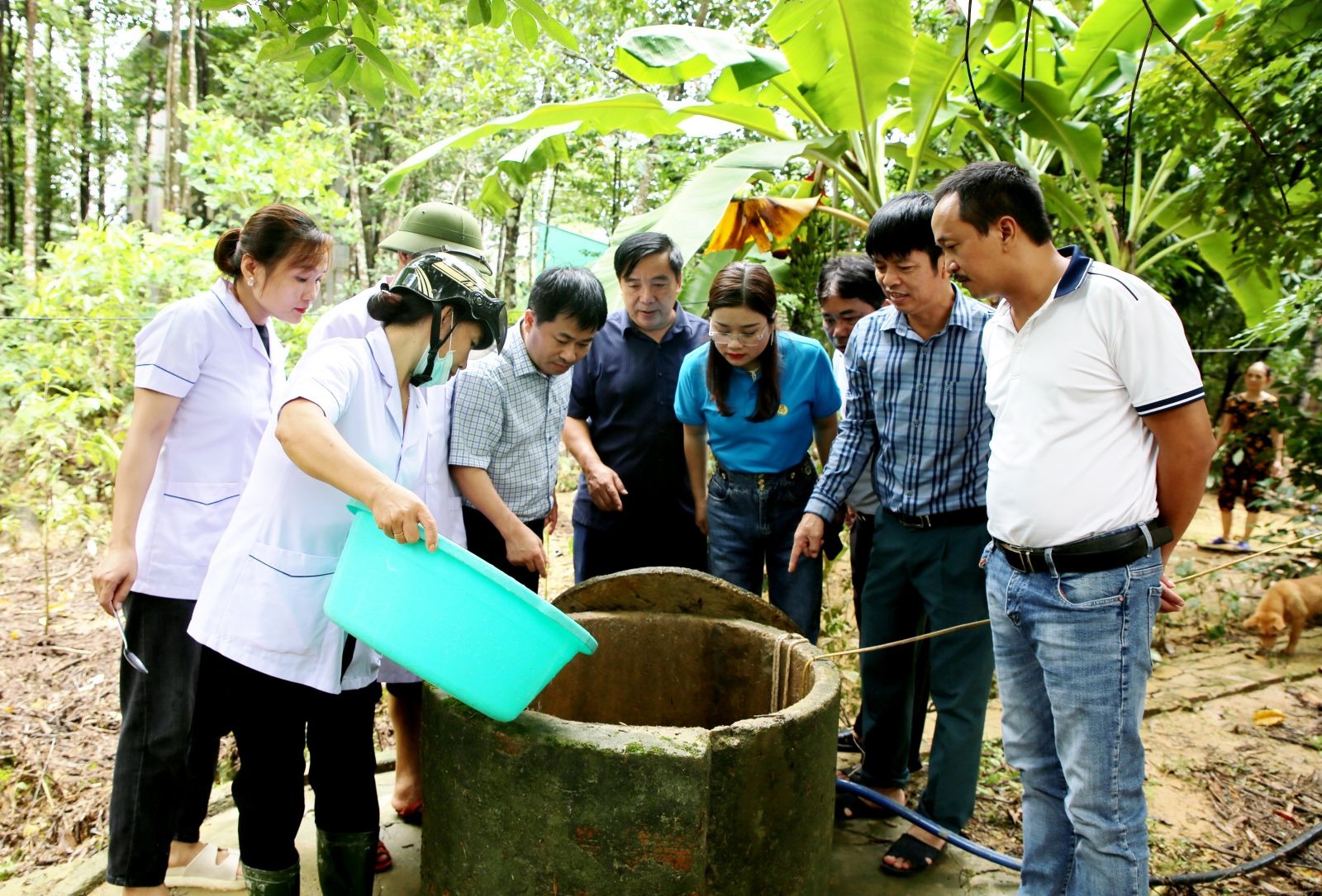 Khử sạch nguồn nước góp phần phòng chống các bệnh lây truyền qua đường tiêu hóa Khử sạch nguồn nước góp phần phòng chống các bệnh lây truyền qua đường tiêu hóa