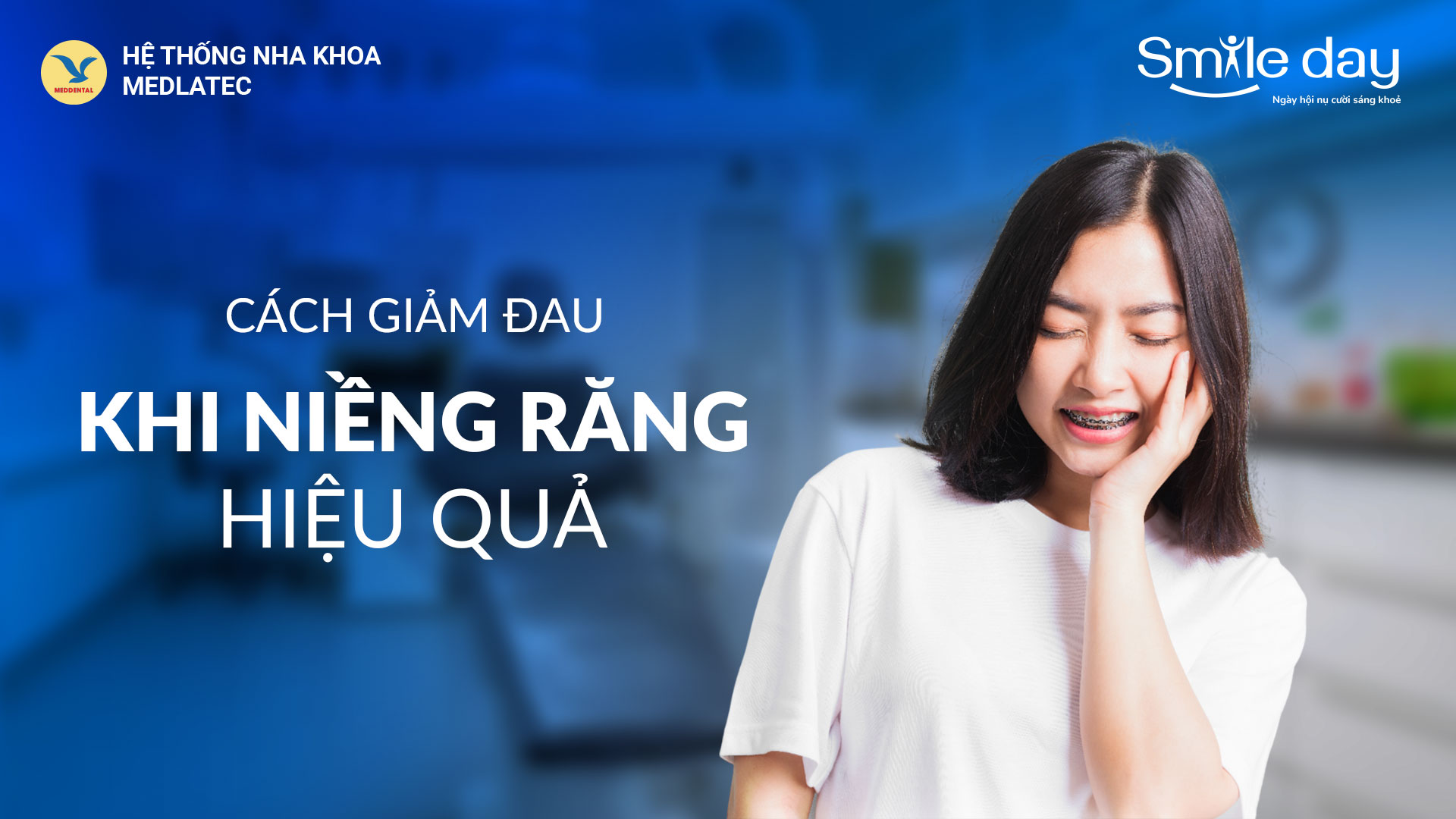 Làm thế nào để giảm đau khi niềng răng?