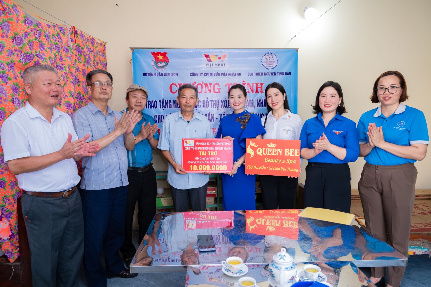 Những tấm lòng vàng góp sức xóa nhà tạm, nhà dột nát
