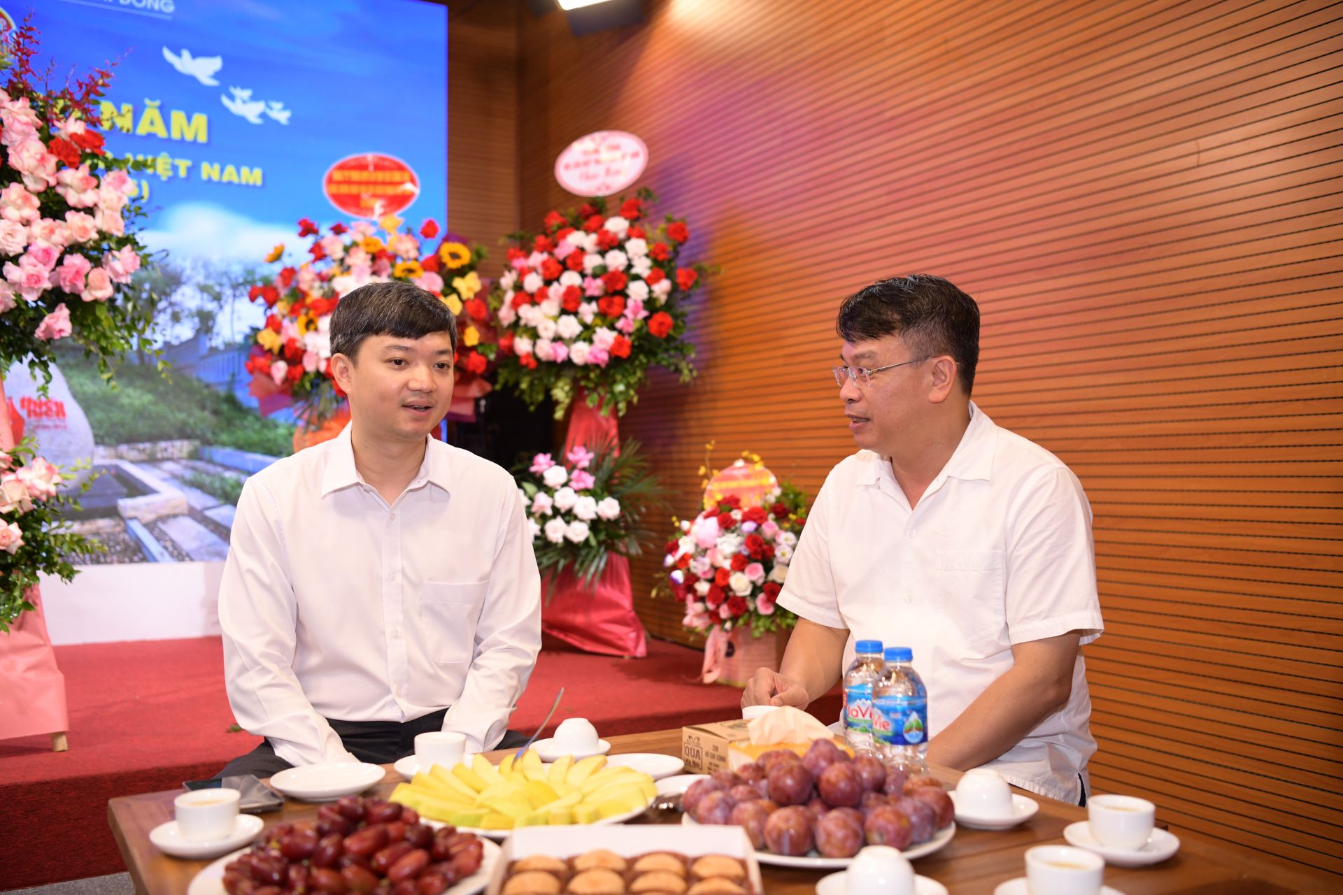 Bí thư T.Ư Đoàn Nguyễn Minh Triết chia sẻ tại chương trình gặp mặt