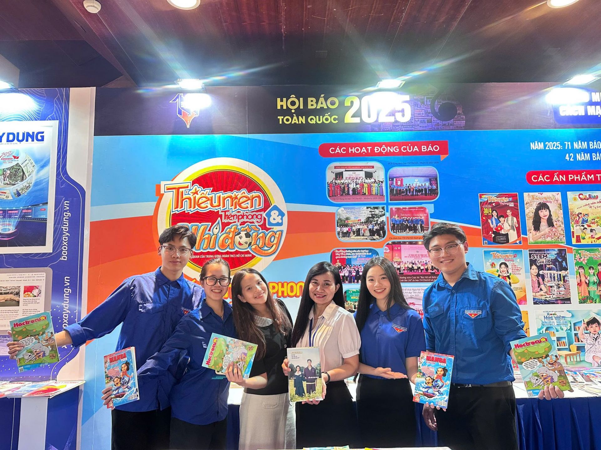 Gian hàng trưng bày của báo TNTP&NĐ tại Hội Báo toàn quốc 2025 Gian hàng trưng bày của báo TNTP&NĐ tại Hội Báo toàn quốc 2025