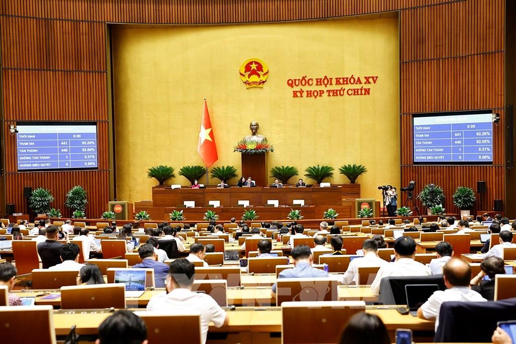 Quốc hội thông qua Nghị quyết về miễn, hỗ trợ học phí đối với trẻ em mầm non, học sinh phổ thông, người học chương trình giáo dục phổ thông tại các cơ sở giáo dục trong hệ thống giáo dục quốc dân Quốc hội thông qua Nghị quyết về miễn, hỗ trợ học phí đối với trẻ em mầm non, học sinh phổ thông, người học chương trình giáo dục phổ thông tại các cơ sở giáo dục trong hệ thống giáo dục quốc dân