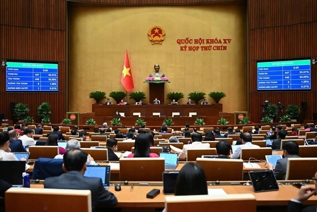 Với đa số đại biểu có mặt tán thành, Quốc hội chính thức thông qua Luật sửa đổi, bổ sung một số điều của Luật Mặt trận Tổ quốc Việt Nam Với đa số đại biểu có mặt tán thành, Quốc hội chính thức thông qua Luật sửa đổi, bổ sung một số điều của Luật Mặt trận Tổ quốc Việt Nam